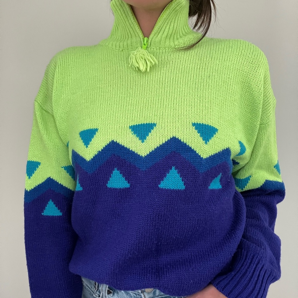 Obermeyer Vintage Ski Sweater